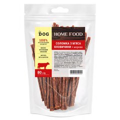 Beef straw + carrot For DOG 80 g