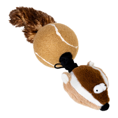 Іграшка для собак Борсук із 2-ма пищалками GiGwi Catch&fetch