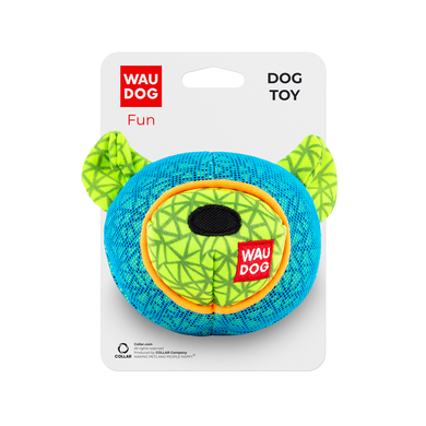Игрушка для собак Медведь голубой WAUDOG Fun