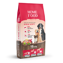 Універсальний сухий корм для дорослих собак середніх порід “М'ясне асорті” Universal 10 кг