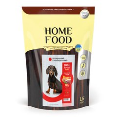 DOG ADULT MINI grain-free, hypoallergenic dry dog food for adults «Duck meat with chickpeas» 1.6 kg