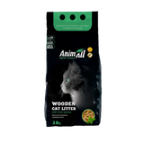 AnimAll Expert Choice &mdash; wood-based absorbent litter with mint scent, 2.8 kg