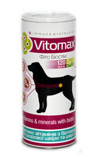 Витамины "С биотином для здоровой кожи и шерсти" для собак (120 табл)