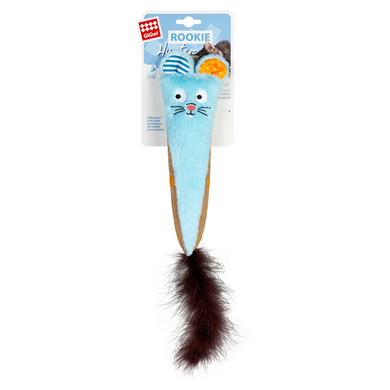 Игрушка для кошек "Кролик голубой с шуршанием" GiGwi ROOKIE HUNTER