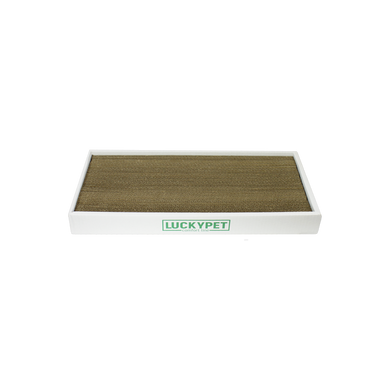 Lucky Pet — Podium eco-friendly cardboard scratching post, 24x50x5 cm