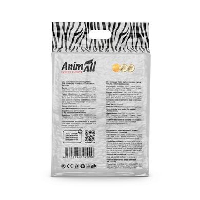 AnimAll Tofu Carbon &mdash; соевый наполнитель с активированным углём, 10 л (4.7 кг)