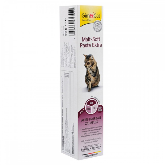 にゃんストマッタケア 3kg Паста GimCat Every Day Malt-Soft Paste Extra для котів для