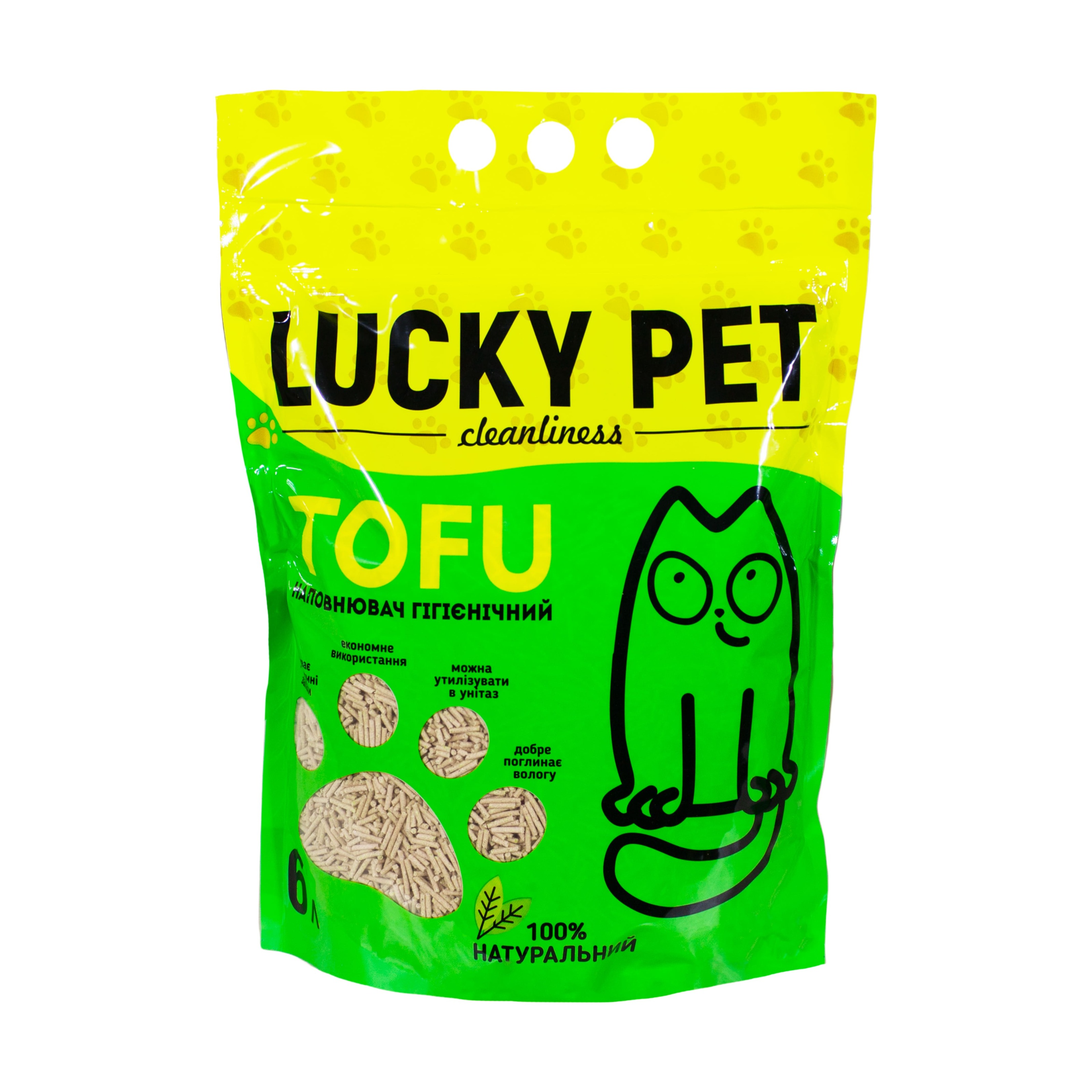 Соєвий наповнювач Lucky Pet Tofu