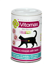 Витамины "С биотином для здоровой кожи и шерсти" для кошек (300 табл)