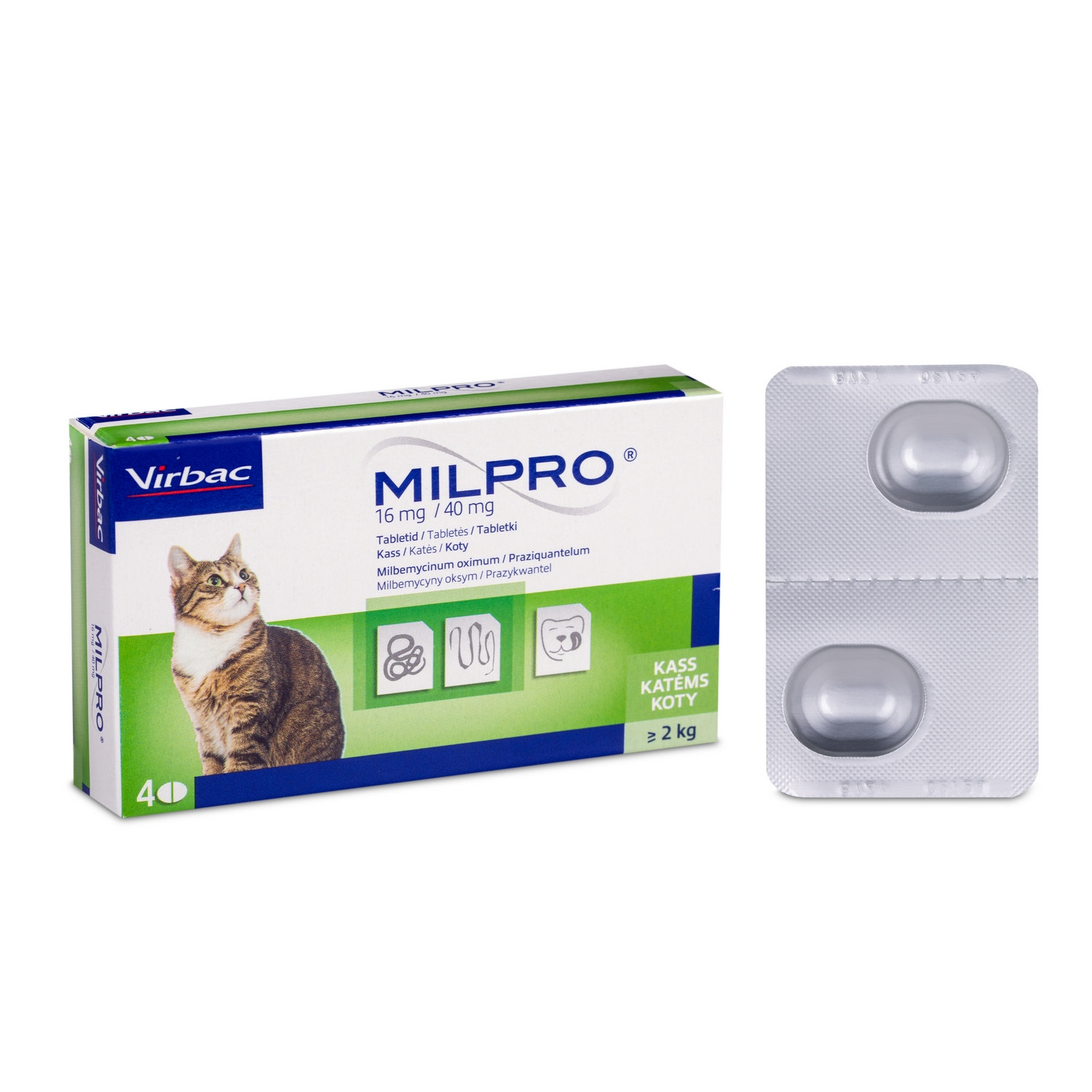 Virbac Milpro для дорослих котів