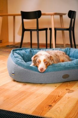 Donut Soft Touch Ocean Oval Bed