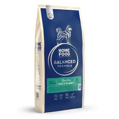 Корм HOME FOOD Риба та кролик для собак із чутливим травленням