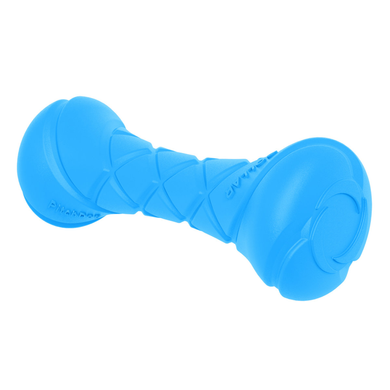 Ігрова гантель для апортування PitchDog, довжина 19 см, діаметр 7 см, блакитний