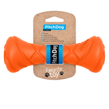 PitchDog &mdash; игровая гантель для апортировки для собак, длина 19 см, диаметр 7 см, оранжевая