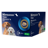 KRKA Milprazon Plus &mdash; антигельминтная жевательная таблетка Мильпразон Плюс для собак весом до 5 кг, 1 таблетка