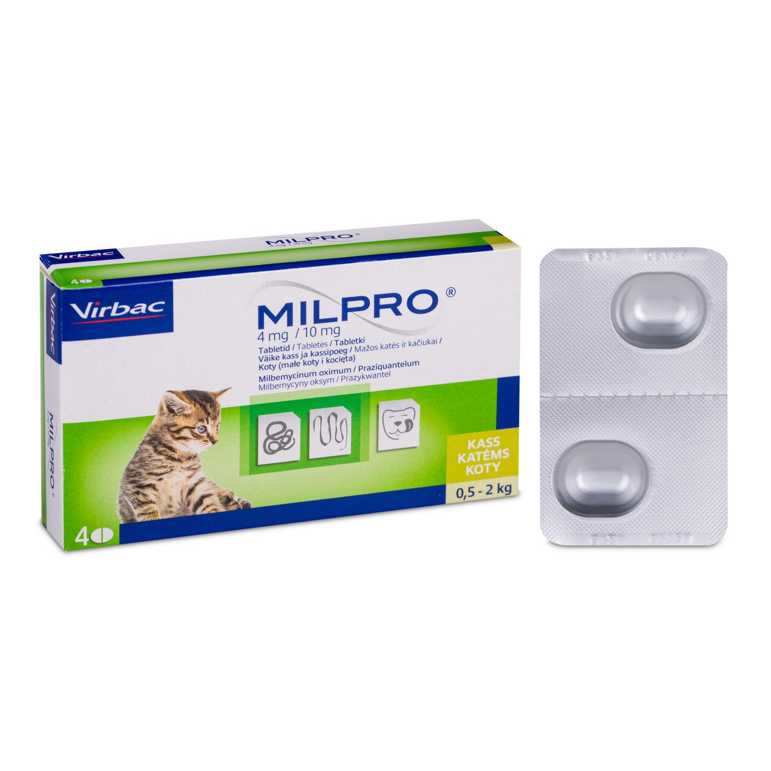 Virbac Milpro для кошенят