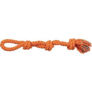 Trixie &ndash; braided rope toy with knots & loop for dogs, 60 cm