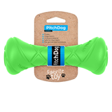 PitchDog &mdash; ігрова гантель для апортування для собак, довжина 19 см, діаметр 7 см, салатовий