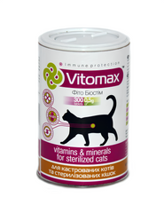 Витамины "Для кастрированных котов и стерилизованных кошек" (300 табл)
