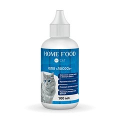 Фитомин для кошек масло "Лосось" для здоровья кожи и блеска шерсти 100 мл
