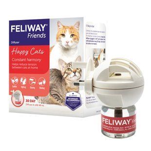 Ceva FELIWAY Friends &mdash; диффузор Феливей с феромонами для уменьшения конфликтов между кошками, 48 мл