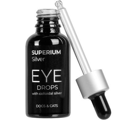 SUPERIUM Silver &mdash; eye drops with colloidal silver for dogs and cats Superium Silver, 30 ml