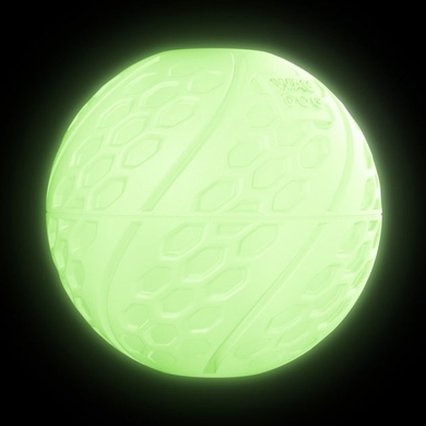 М'ячик світлонакопичувальний WAUDOG Fun з отвором для смаколиків, 7 см
