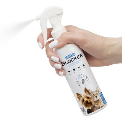 SUPERIUM Blocker &mdash; a spray for dogs and cats to repel fleas, ticks, mosquitoes and horseflies, 200 ml