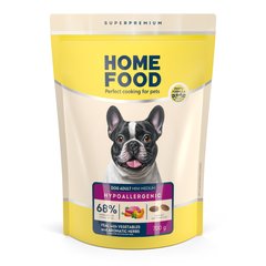Complete hypoallergenic dry food for small and medium breeds adult dogs Veal with vegetables and aromatic herbs 700 г