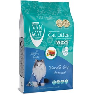 VanCat Marseille Soap Perfumed &mdash; bentonite cat litter with Marseille soap scent, 10 kg