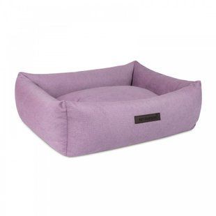 Pet Fashion &ldquo;Bond&rdquo; Dog Bed 60&times;50&times;18 cm Lilac
