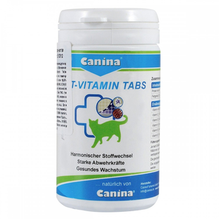 Вітамінний комплекс Canina Cat-Vitamin Tabs для котів