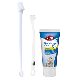 Зубна паста Trixie для котів зі щітками, 50 г