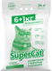 Наполнитель древесный SuperCat с ароматизатором, 6+1 кг