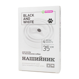 Vitomax Black&White &mdash; противопаразитарный ошейник Витомакс для кошек и собак мелких пород, белый, 35 см