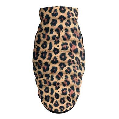 Курточка для собак WAUDOG Clothes малюнок "Леопард", M50, В 76-79 см, С 55-61 см