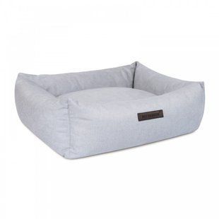 Pet Fashion &ldquo;Bond&rdquo; Dog Bed 60&times;50&times;18 cm Gray