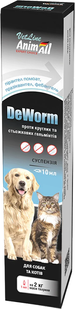 Антигельминтный препарат AnimAll VetLine DeWorm для собак и кошек (суспензия)