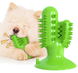 Зубна щітка для собак з пищалкою Cactus