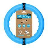 Collar PitchDog - кольцо для апортировки диаметр 28 см голубой