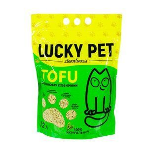 Lucky Pet Tofu Green Tea &mdash; soy litter with green tea scent, 12 L (5 kg)