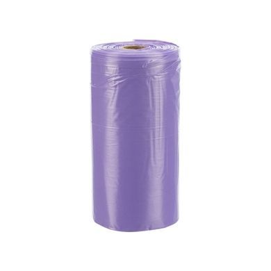 Trixie &mdash; set of disposable plastic bags for cleaning up after dogs with lavender scent, size M, 4x20 pcs
