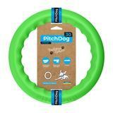 Collar PitchDog - кільце для апортировки діаметр 28 см салатовий