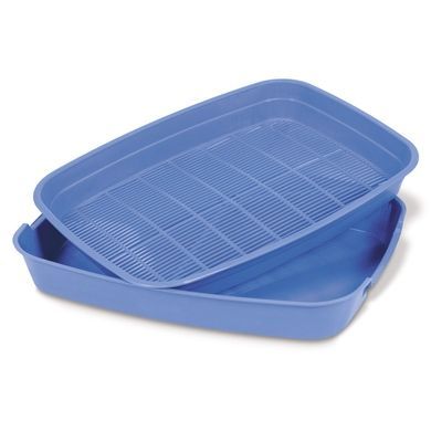 Perroda cat tray with grid 34.5&times;26&times;5 cm