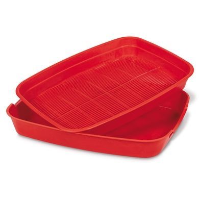 Perroda cat tray with grid 34.5&times;26&times;5 cm