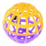 Perroda bell‑ball on elastic for cats, 4.5 cm, plastic
