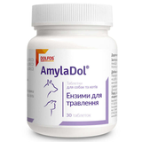 Enzymes for dogs and cats with indigestion Dolfos AmylaDol, 30 tablets