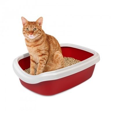 Perroda Comfort - high‑rim cat litter tray, various sizes & colours