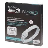 AnimAll VetLine Wicker &mdash; противопаразитарный ошейник АнимАлл &laquo;Белая жемчужина&raquo; для собак и кошек, 35 см