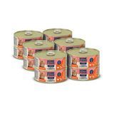 Полнорационный влажный корм HOME FOOD для стерилизованных/кастрированных взрослых кошек с курицей и креветкой в желе, 12 х 85 г